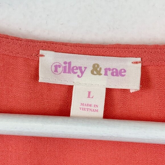 NWT Riley & Rae Lily Tank Top SIze L - Picture 7 of 9
